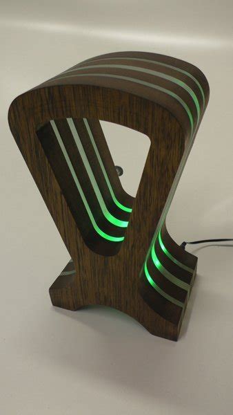 Check spelling or type a new query. Hardwood Headphone Stand With RGB LED's