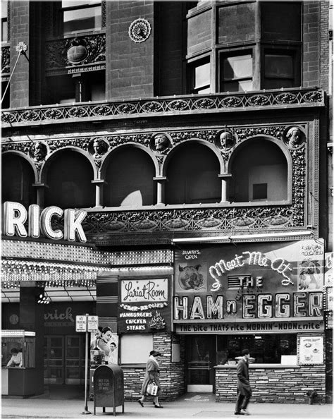 Schiller Building Later Garrick Theater Chicago Illinois Built