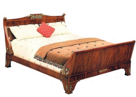 Russian Bed In French Walnut Chad Womack Design Fine Furniture And Cabinet Making