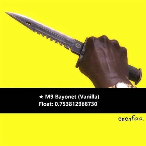 M9 Bayonet Vanilla Csgo Skins Knife Items Knives Bayo Plain Normal
