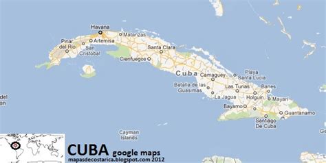 Mapa Satelital Cuba
