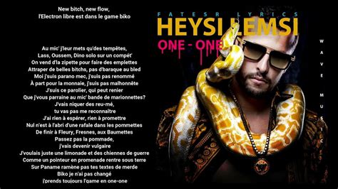 Hayce Lemsi One One Lyrics One Lemsi Rap Music Top1 Youtube