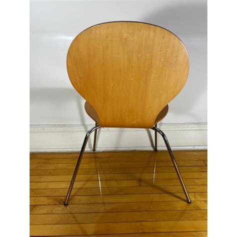 Mid Century Danish Bentwood Farfalla Chair Chairish