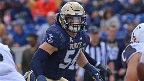 Nfl Draft Profile Diego Fagot Linebacker Navy Midshipmen Visit Nfl