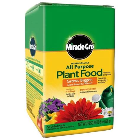 Miracle Gro Water Soluble 8 Oz All Purpose Plant Food 2000992