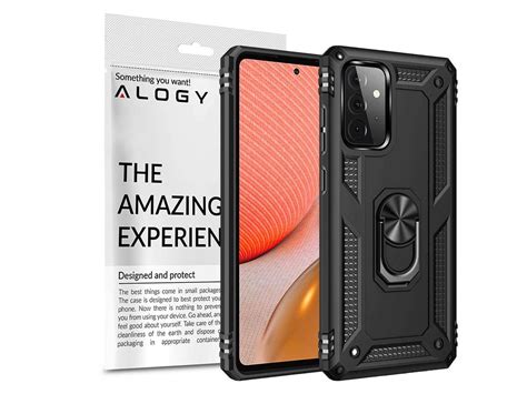 Etui Pancerne Obudowa Alogy Stand Armor Ring Do Samsung Galaxy A52