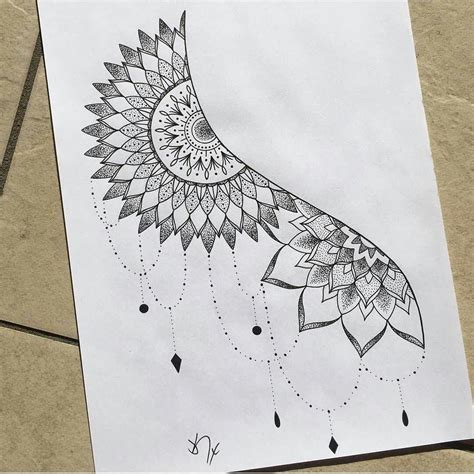 Majestic Tattoo Mandalatattoo Mandalas Para Tatuar Dibujos Con