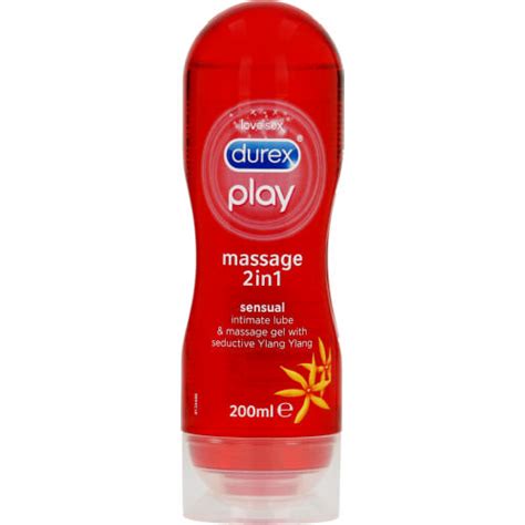 durex play 2 in 1 sensual intimate lube and massage gel seductive ylang ylang 200ml clicks