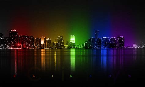 Rainbow City By Littleomig On Deviantart