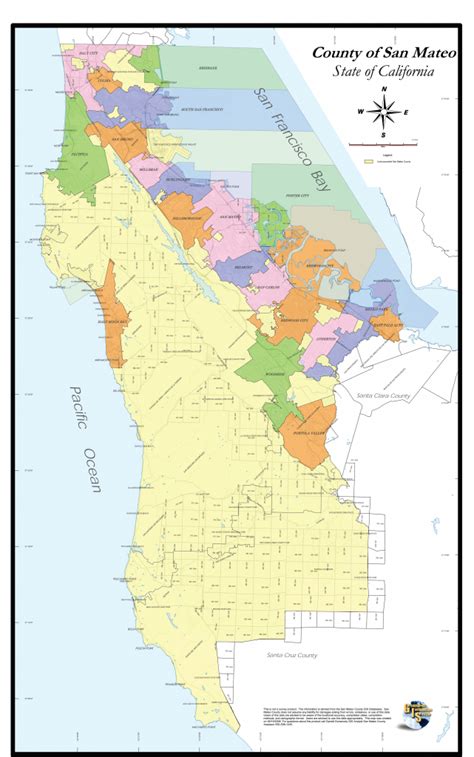 County Gis Information Services San Bruno California Map Free
