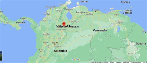 ¿dónde Está Villa Del Rosario Colombia Mapa Villa Del Rosario ¿dónde