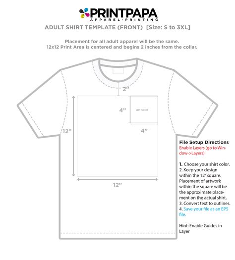 Full Front T Shirt Printing Size Arts Arts