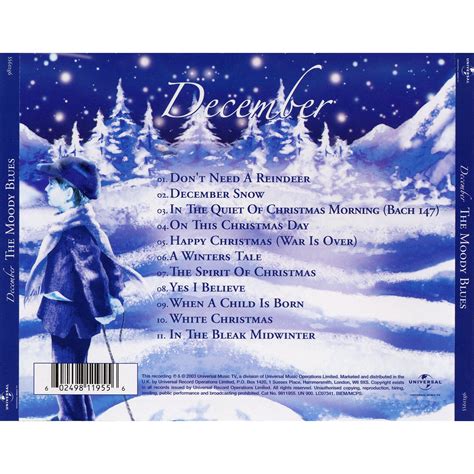 December Moody Blues Mp3 Buy Full Tracklist