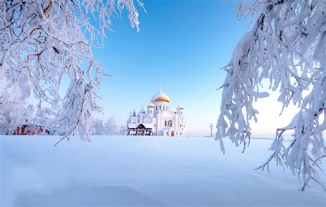 Ural Russia Winter Russia Snow Wallpapers Hd