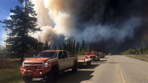 Wildfires Spark Evacuation Order State Of Emergency In Northeast Bc