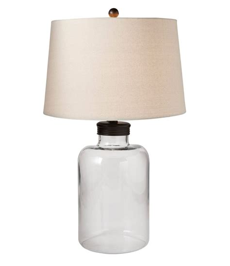 Glass Fillable Table Lamp Lamps At L L Bean