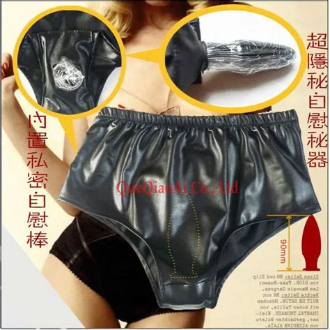 Retail Que1605 Strap On Sex Toy For Women And For Lesbian Dildo Underwear Dildo Pants