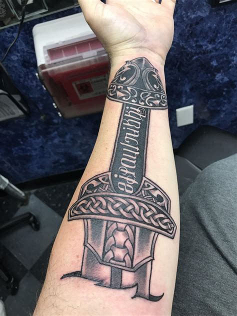 Norse Sword Tattoo