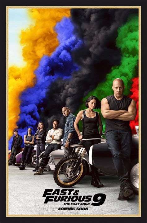 Devam filmleri (the fast and the furious 1). Fast and Furious 9 - 2020 - Original Movie Poster - Art of ...