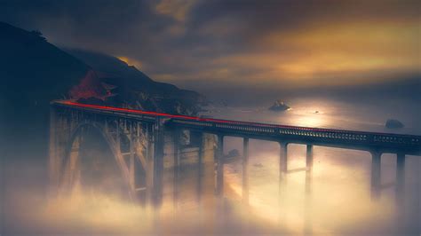 Dreamy Bridge Long Exposure 4k Hd Artist 4k Wallpapers Images