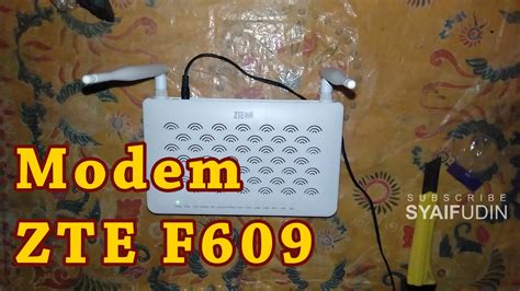 Daftar password zte f609 terbaru 2020. Modem ZTE F609 bekas Indihome - YouTube