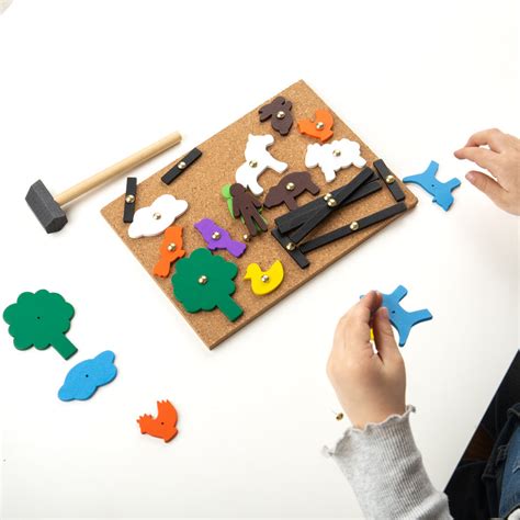 Farm Pin A Shape Art And Drawing Toys Bigjigs Toys