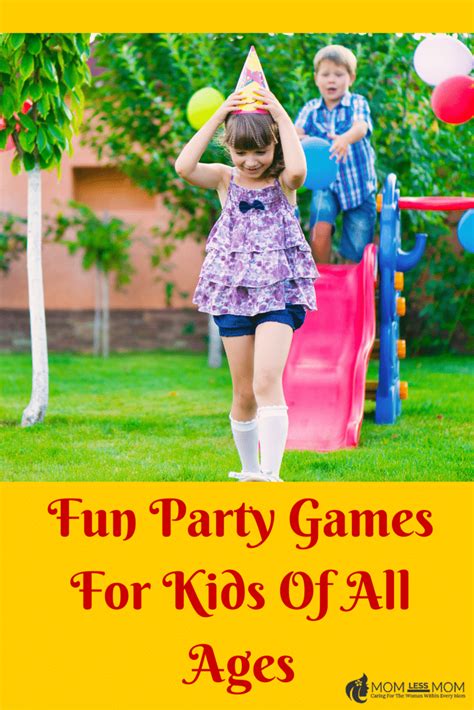 Fun Party Games For Kids Of All Ages
