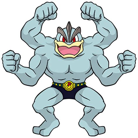 An Image Of A Cartoon Character Flexing His Muscles