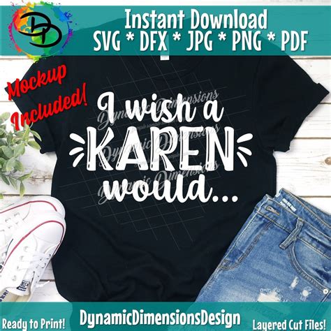 Sarcasm Sarcastic Karen Svg Funny Quote Don T Be A Etsy