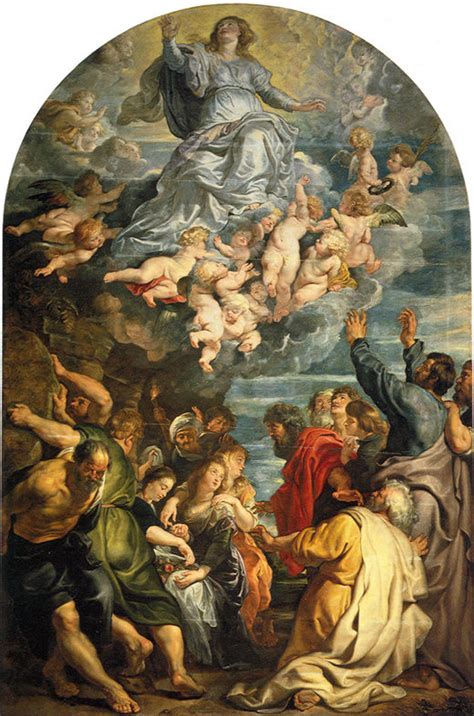 Assumption Of Virgin 1620 Peter Paul Rubens