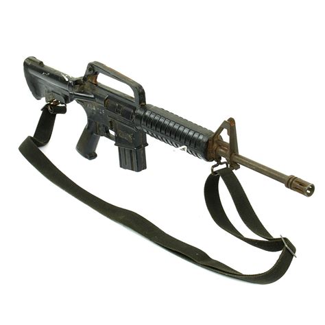Original Us Colt M16a2 Ar 15 Rubber Duck Molded Training Carbine Wit