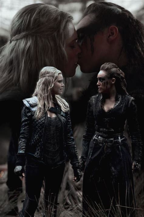 Clark And Lexa Clarke And Lexa The Tv Show Alycia Debnam Carey