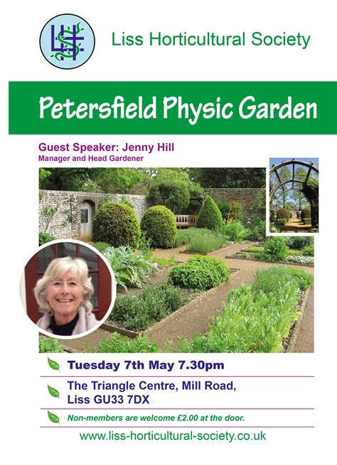 Liss Horticultural Society Talk The Triangle Centre