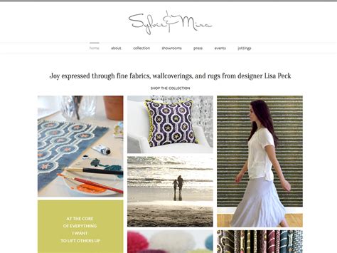 Maybe you would like to learn more about one of these? Sylvie&Mira Home Decor Website - Schmitt Creative