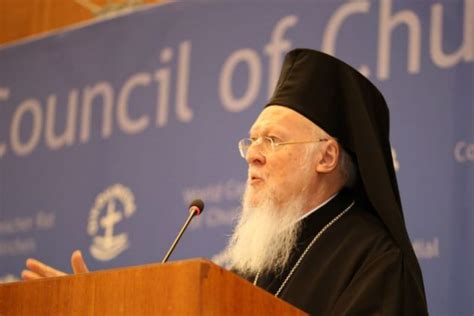 Eastern Orthodox Leader The Ecumenical Patriarch Speaks Out On Sin