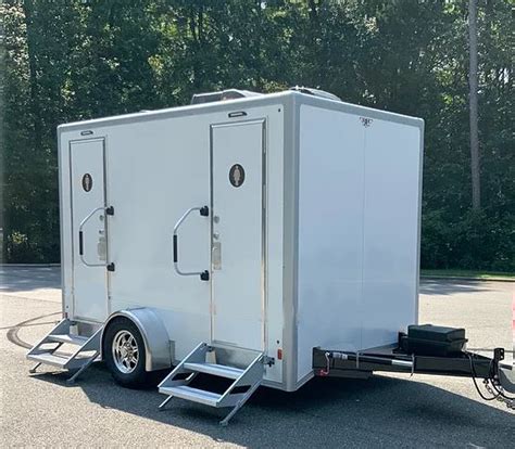 2 Station Restroom Trailer Ready2go Restroom Trailers Llc Restroom