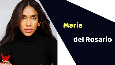 Maria Del Rosario Actress Height Weight Age Affairs Biography And More