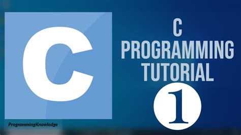 C Programming Tutorial For Beginners 1 Introduction To The C