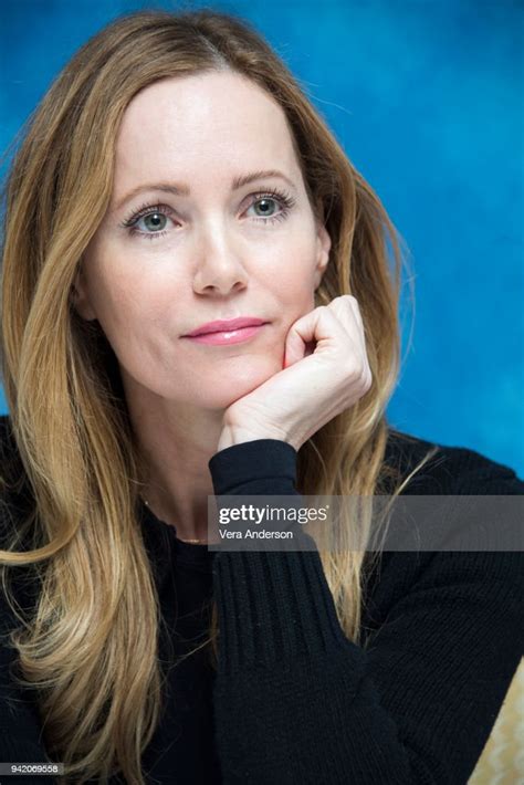 Leslie Mann At The Blockers Press Conference At The Montage Hotel