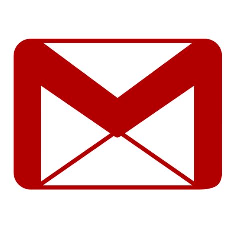 Icône Gmail Logo Png Rouge