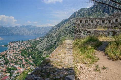 1350 Steps Up To Kotors San Giovanni Fortress Walls Montenegro