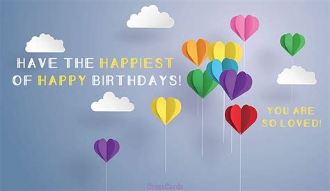 These are few of the best happy birthday cards images and pictures that you can send to you friend or family for greeting them on happy birthday. Free Have the Happiest Birthday! eCard - eMail Free ...