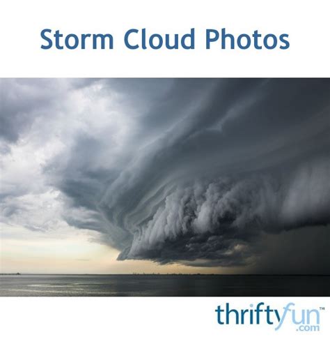 Storm Cloud Photos Thriftyfun