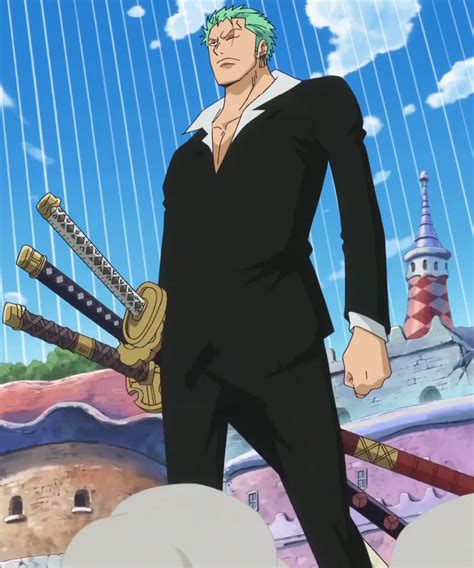 Image Zoro Anime Infobox Dressrosapng One Piece Encyclopédie