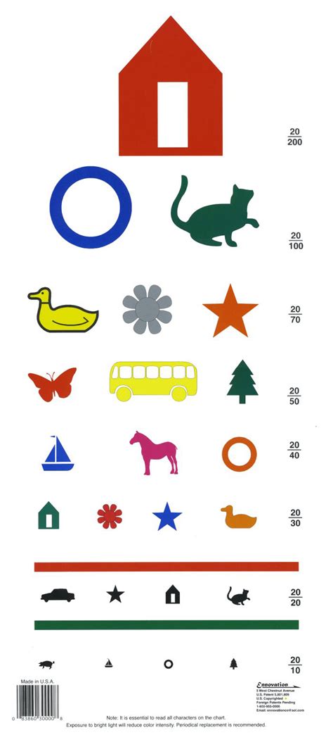 Pediatric Eye Charts Printable Download Them And Try To