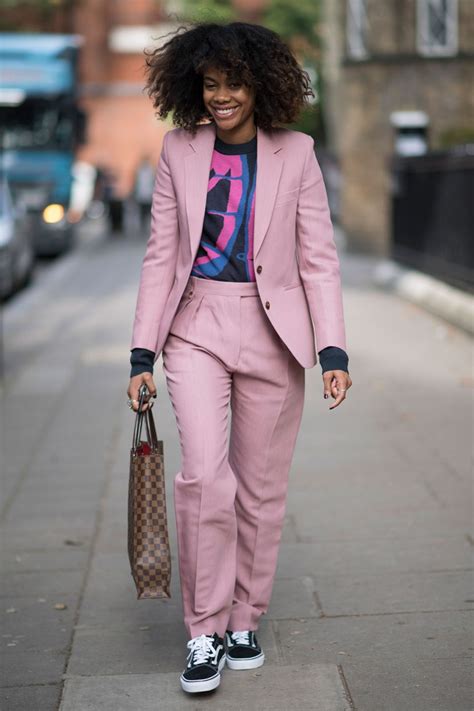 How To Wear Sneakers To Work 20 Chic Ways Stylecaster