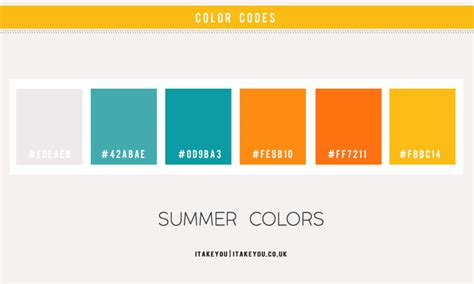 Orange Teal And Yellow Color Inspiration I Take You Wedding Readings