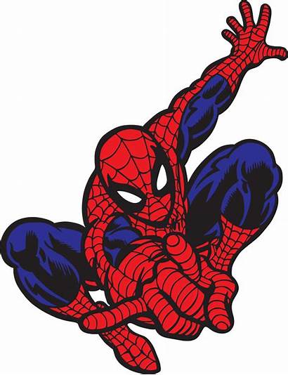 Spiderman Clip Silhouette Getdrawings Transparent Clipart Pinclipart
