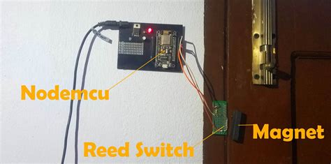 Iot Door Sensor Reed Switch Based Security System Using 48 Off