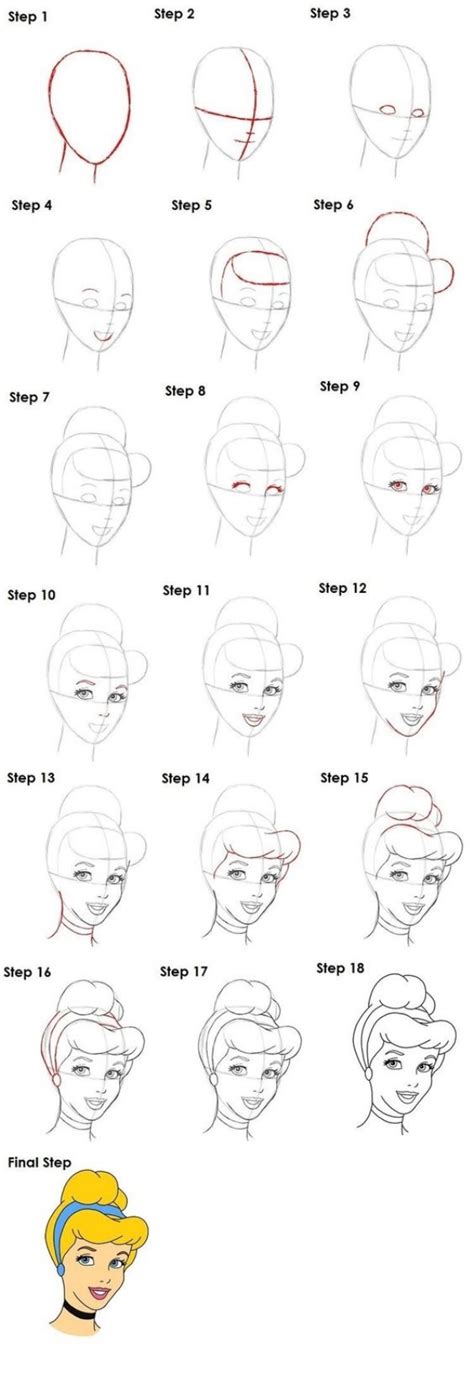 40 Easy Step By Step Tutorials To Draw A Cartoon Face Cartoon Faces